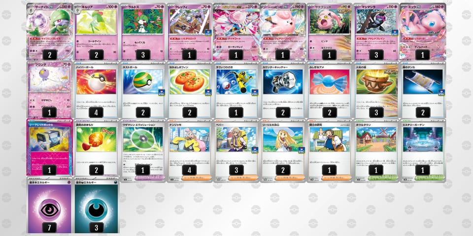 8D8x4c-kecr0d-4xYDKxのデッキ画像