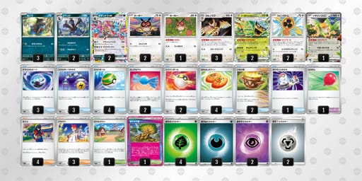 8xc8Yx-Tnr4h6-a8G8c8のデッキ画像