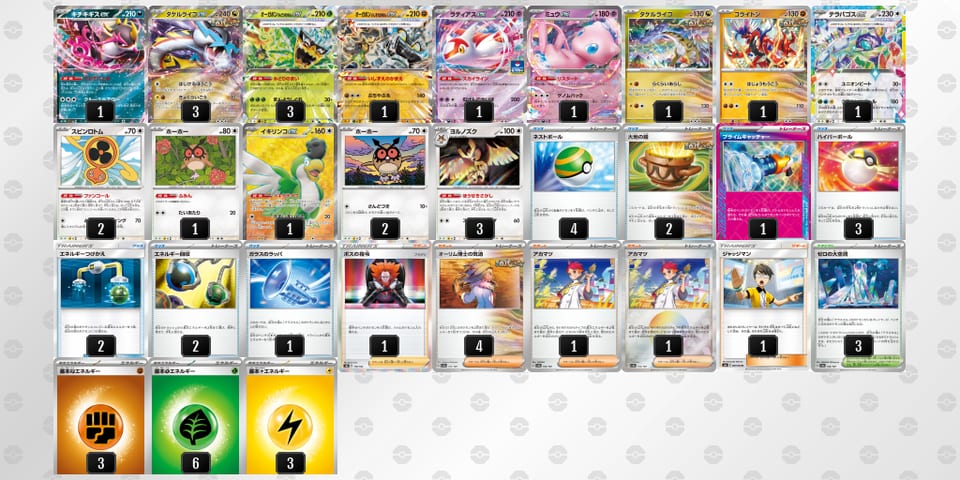 DYccc8-QEb9C9-Gaxxc8のデッキ画像