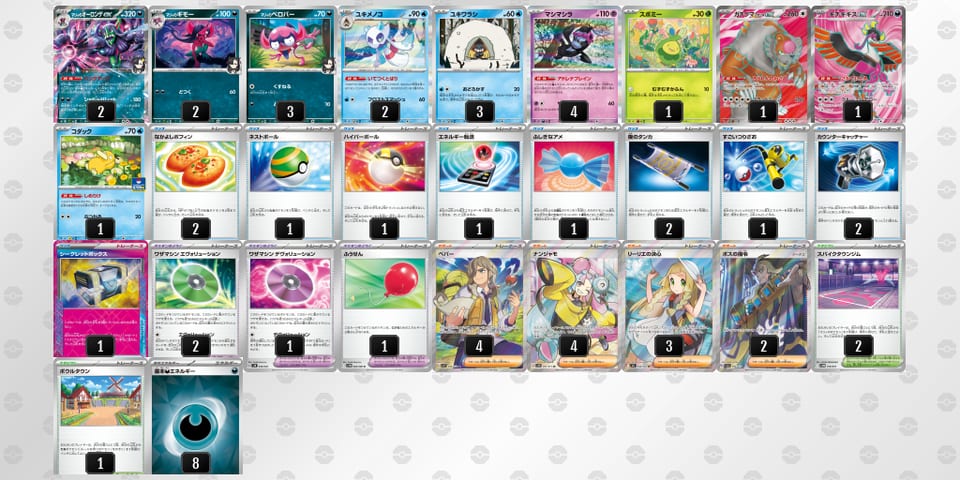 HgLQgn-5vDzbc-NLgHLLのデッキ画像