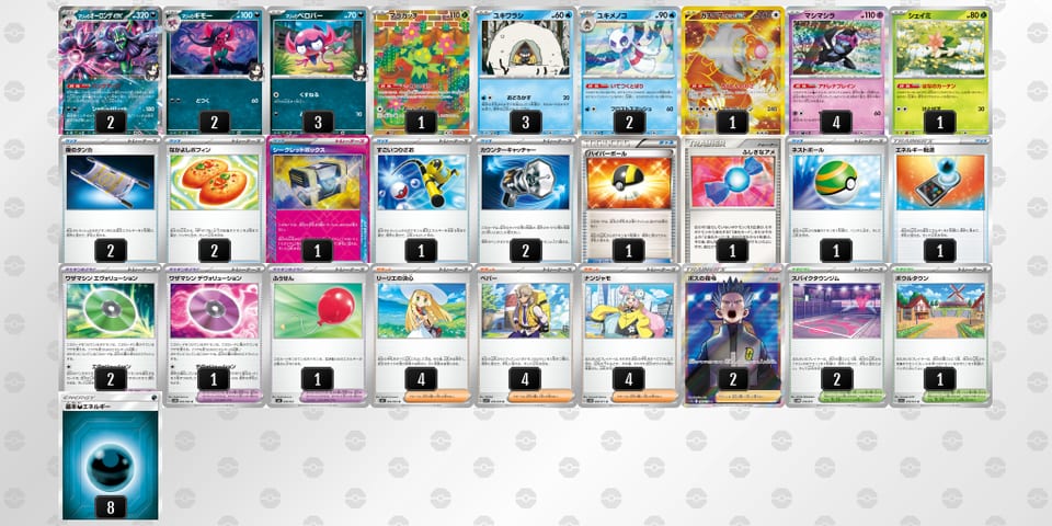 MXyyXp-3jdjWJ-yRyS2yのデッキ画像