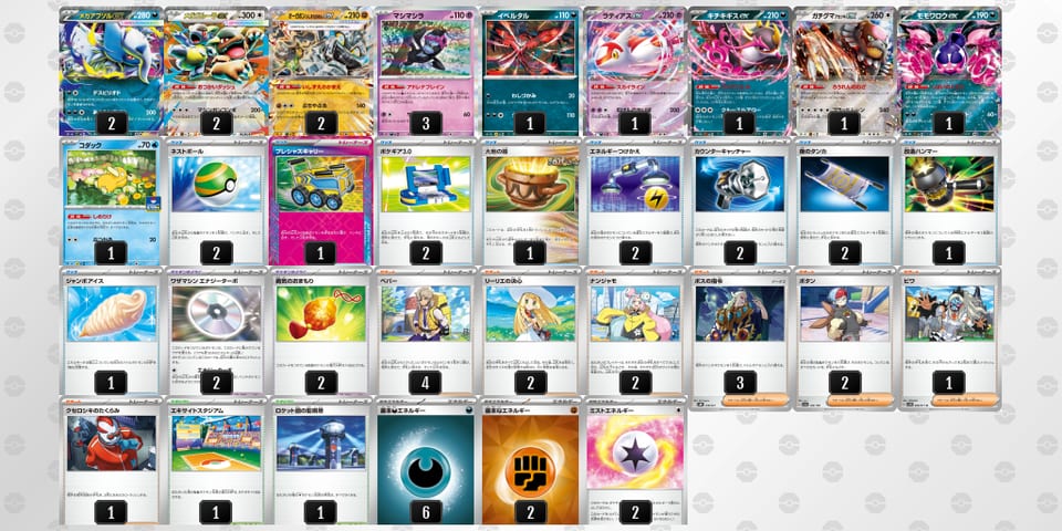 MpypyS-qCa6U5-MXMpy2のデッキ画像