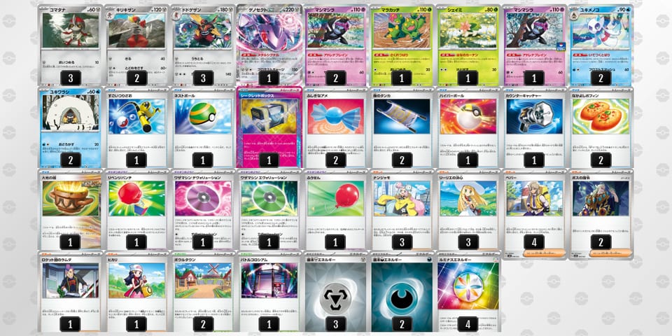 MyySRX-UCtQkp-MyyyXyのデッキ画像