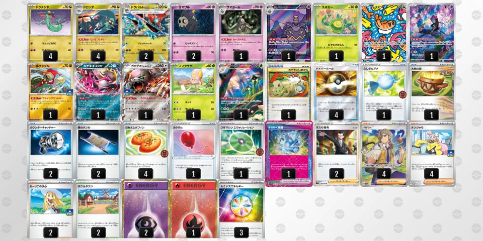 RyMMyy-WASte5-MMM3pSのデッキ画像