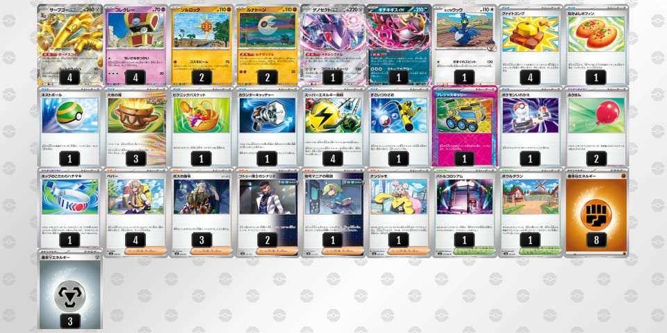 SyRyMX-ZofaEX-MXSySMのデッキ画像