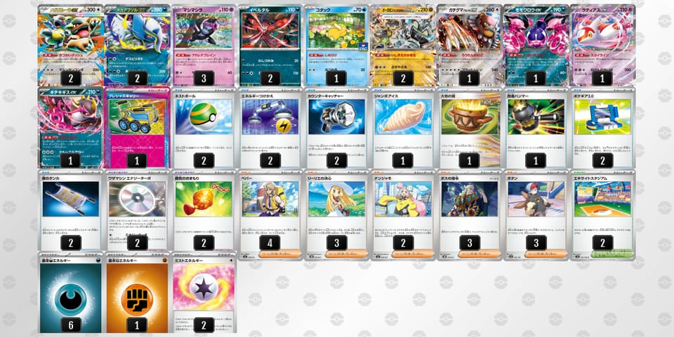 Y8xGxc-ZCZcgX-DcKcxxのデッキ画像