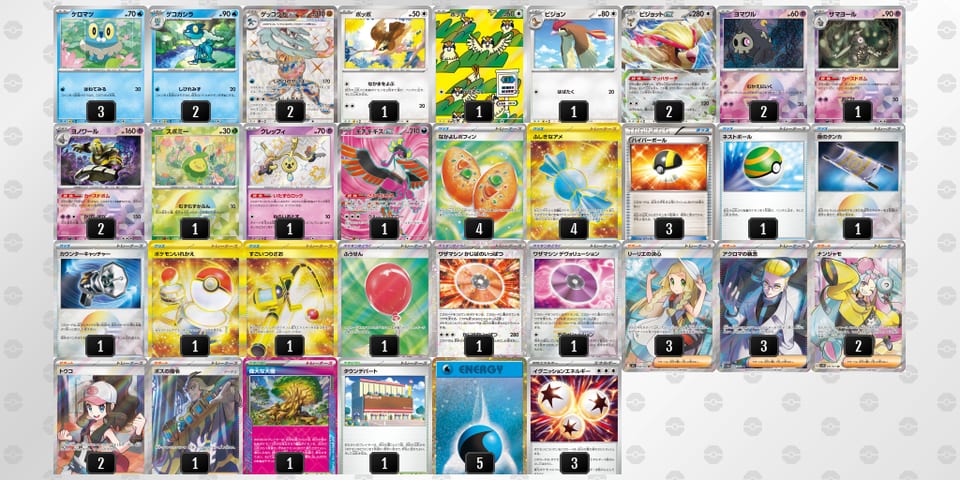 Yxxx48-GfTU3r-4aYxxDのデッキ画像