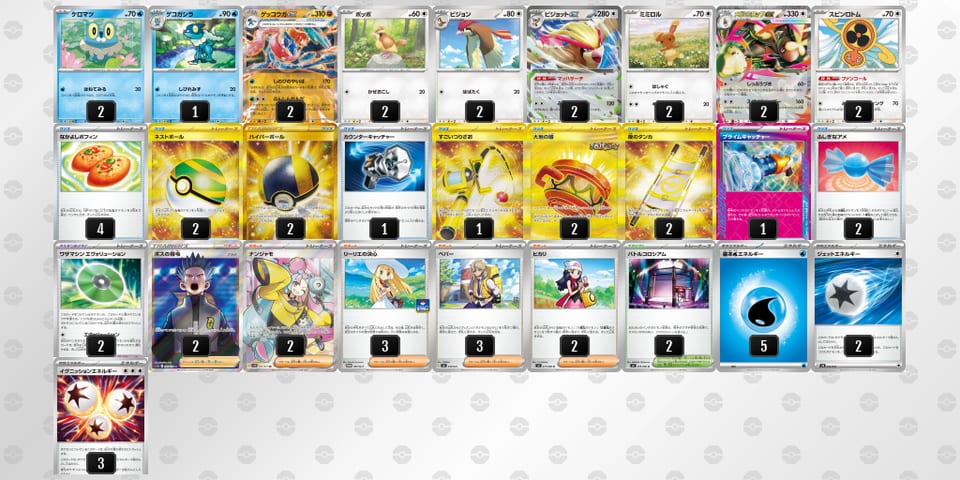 pUEyEM-Np4Mor-SMXMSMのデッキ画像