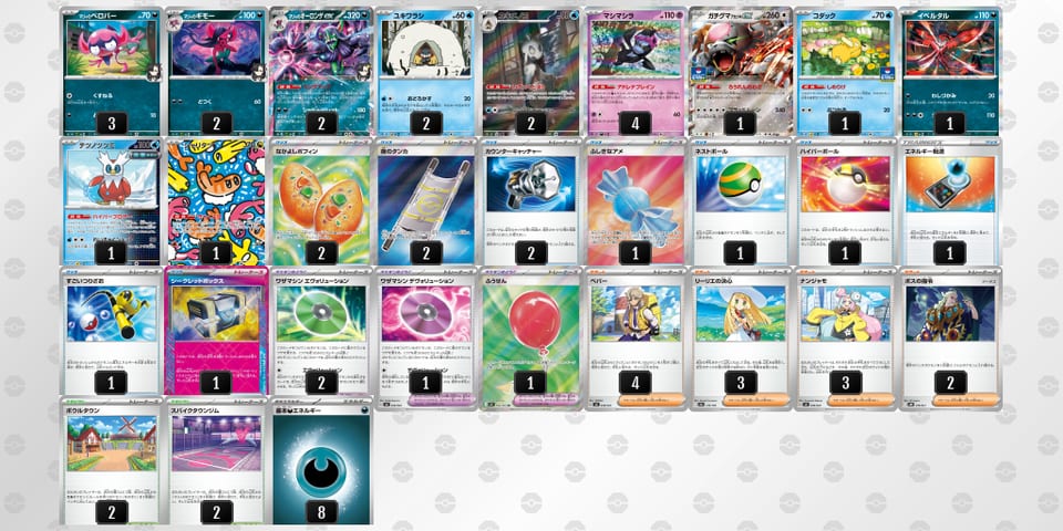 xD8x48-c8wd8C-8JYKxYのデッキ画像