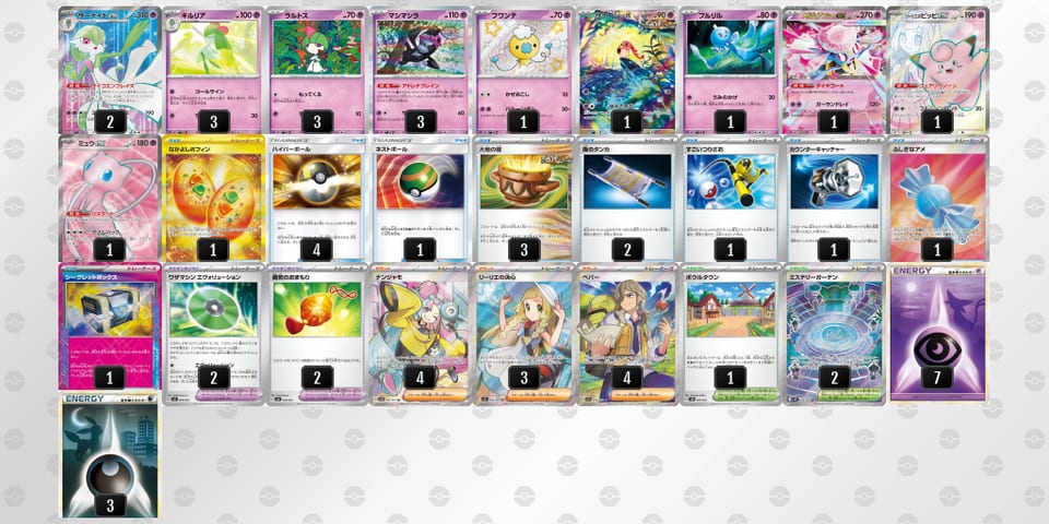 yMSMMX-TOTGHi-ES3SM2のデッキ画像